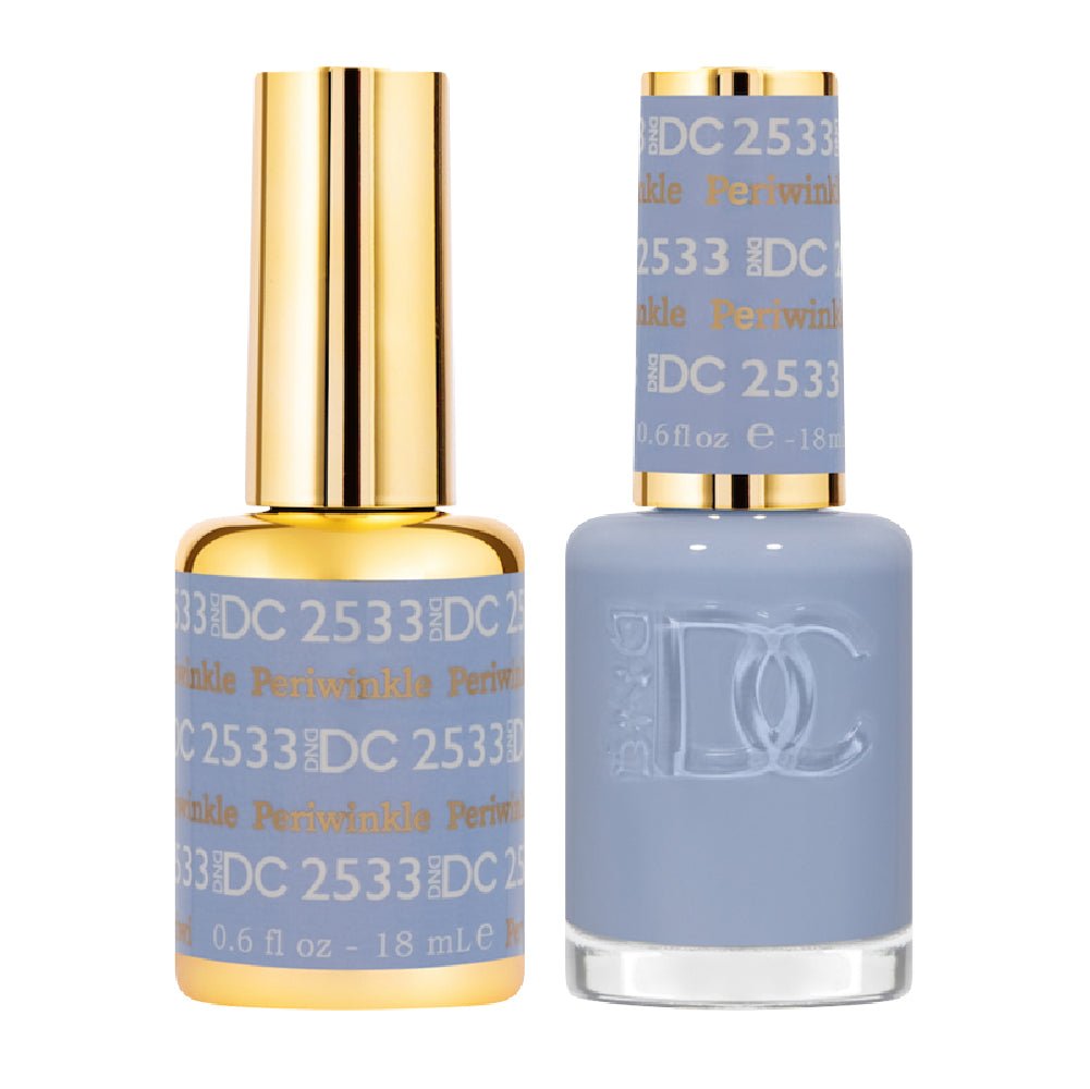 DND DC Gel Polish - 2533 Periwinkle - DTK Nail Supply