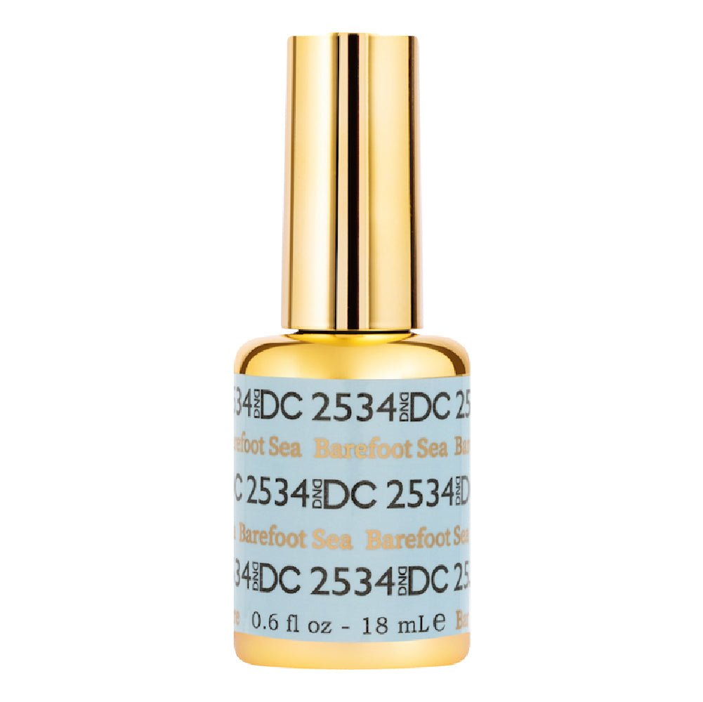 DND DC Gel Polish - 2534 Barefoot Sea - DTK Nail Supply