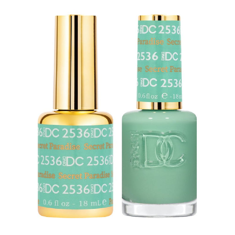 DND DC Gel Polish - 2536 Secret Paradise - DTK Nail Supply