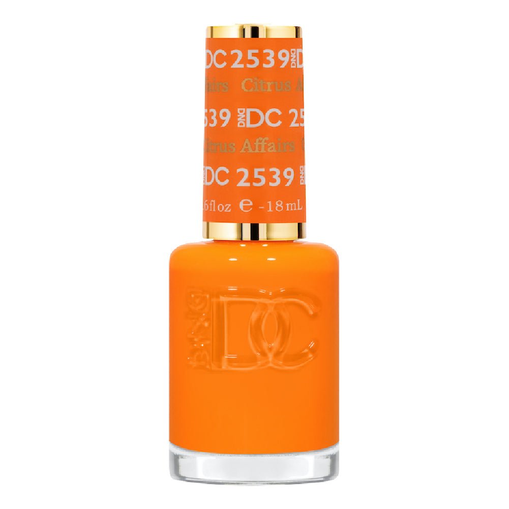 DND DC Gel Polish - 2539 Citrus Affairs - DTK Nail Supply