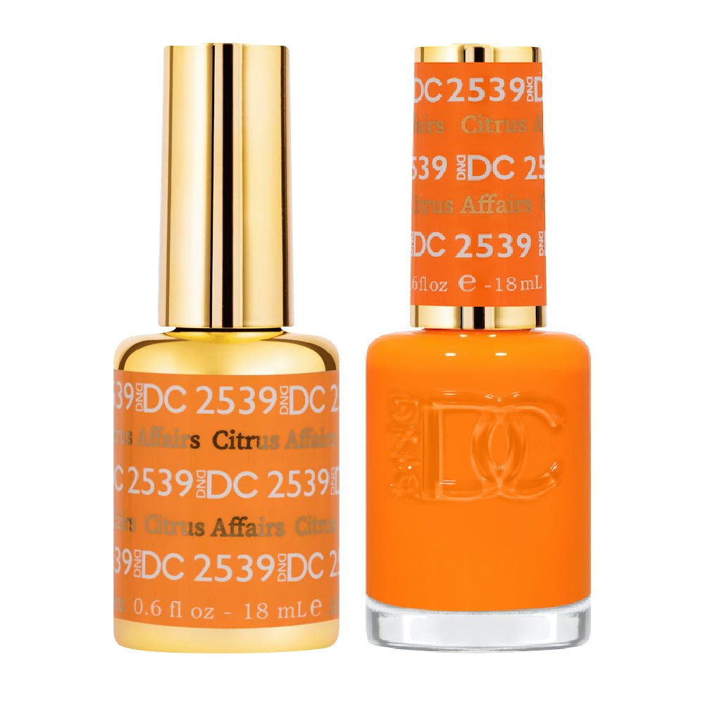 DND DC Gel Polish - 2539 Citrus Affairs - DTK Nail Supply