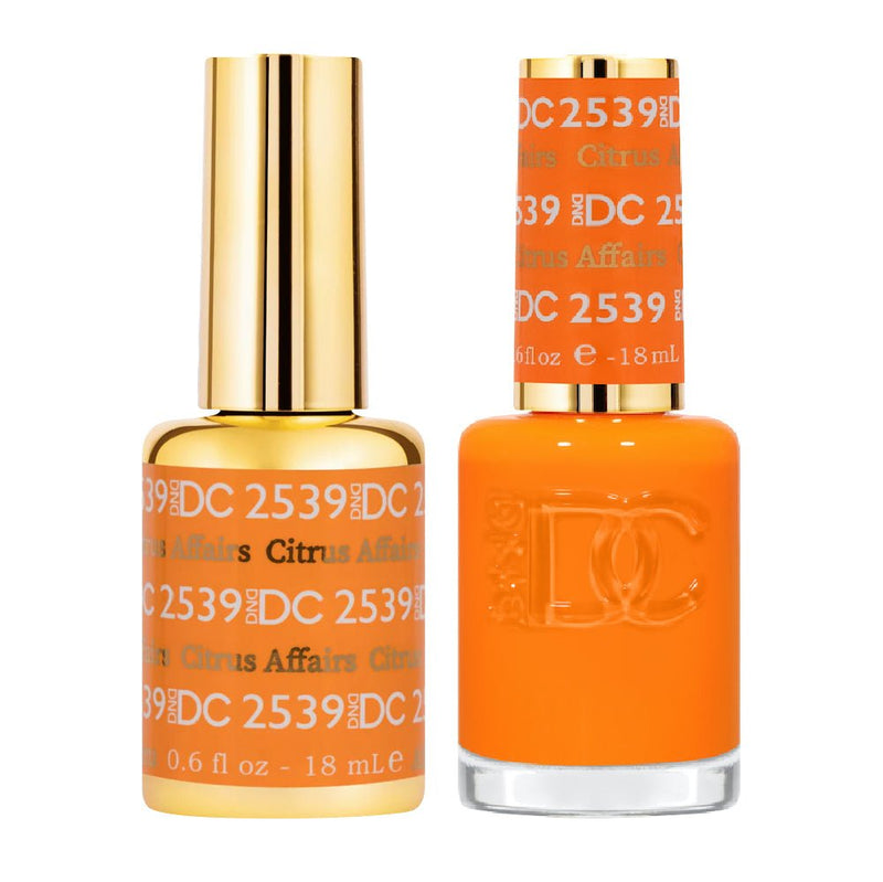 DND DC Gel Polish - 2539 Citrus Affairs - DTK Nail Supply