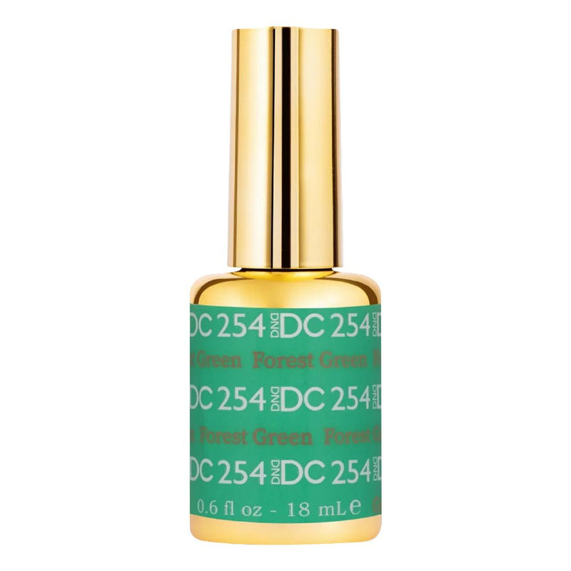 DND DC Gel Polish - 254 Forest Green - DTK Nail Supply