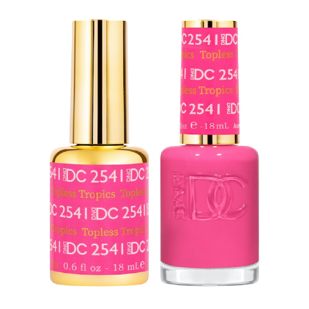 DND DC Gel Polish - 2541 Topless Tropics - DTK Nail Supply