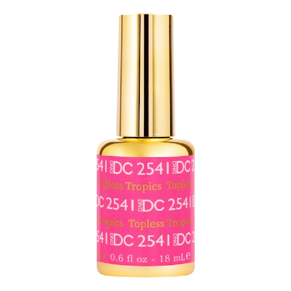 DND DC Gel Polish - 2541 Topless Tropics - DTK Nail Supply