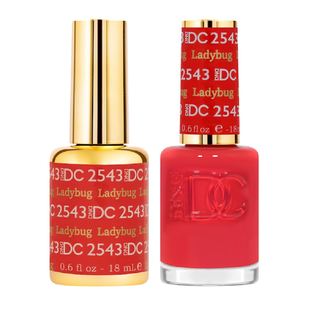 DND DC Gel Polish - 2543 Ladybug - DTK Nail Supply
