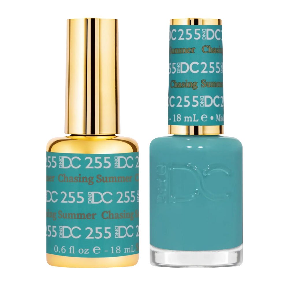 DND DC Gel Polish - 255 Chasing Summer - DTK Nail Supply