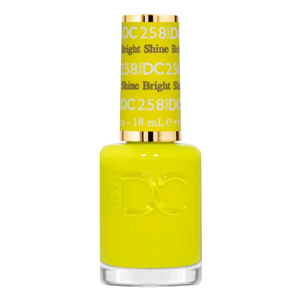 DND DC Gel Polish - 258 Shine Bright - DTK Nail Supply