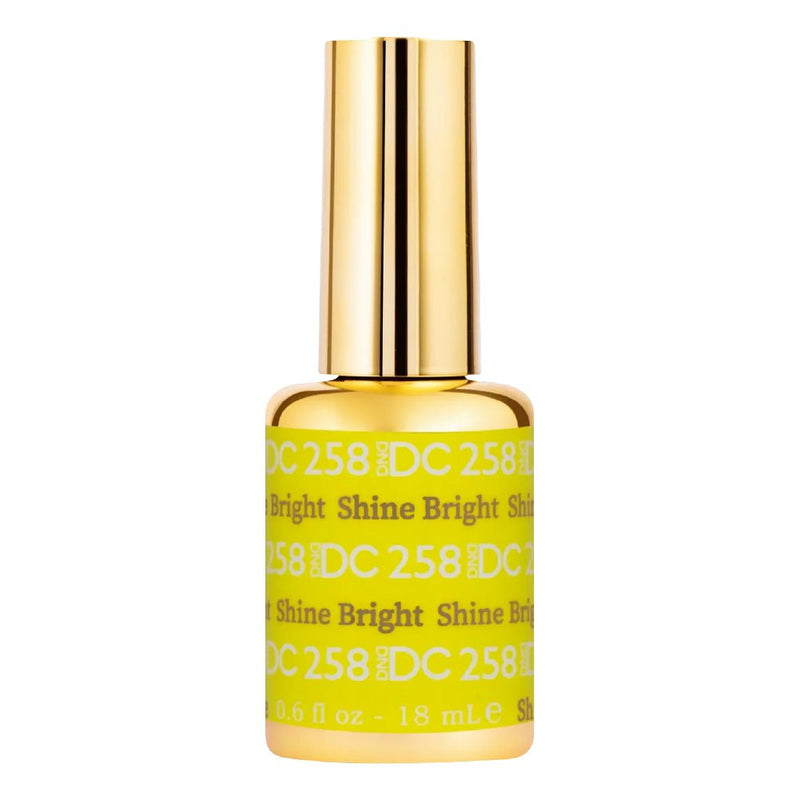 DND DC Gel Polish - 258 Shine Bright - DTK Nail Supply