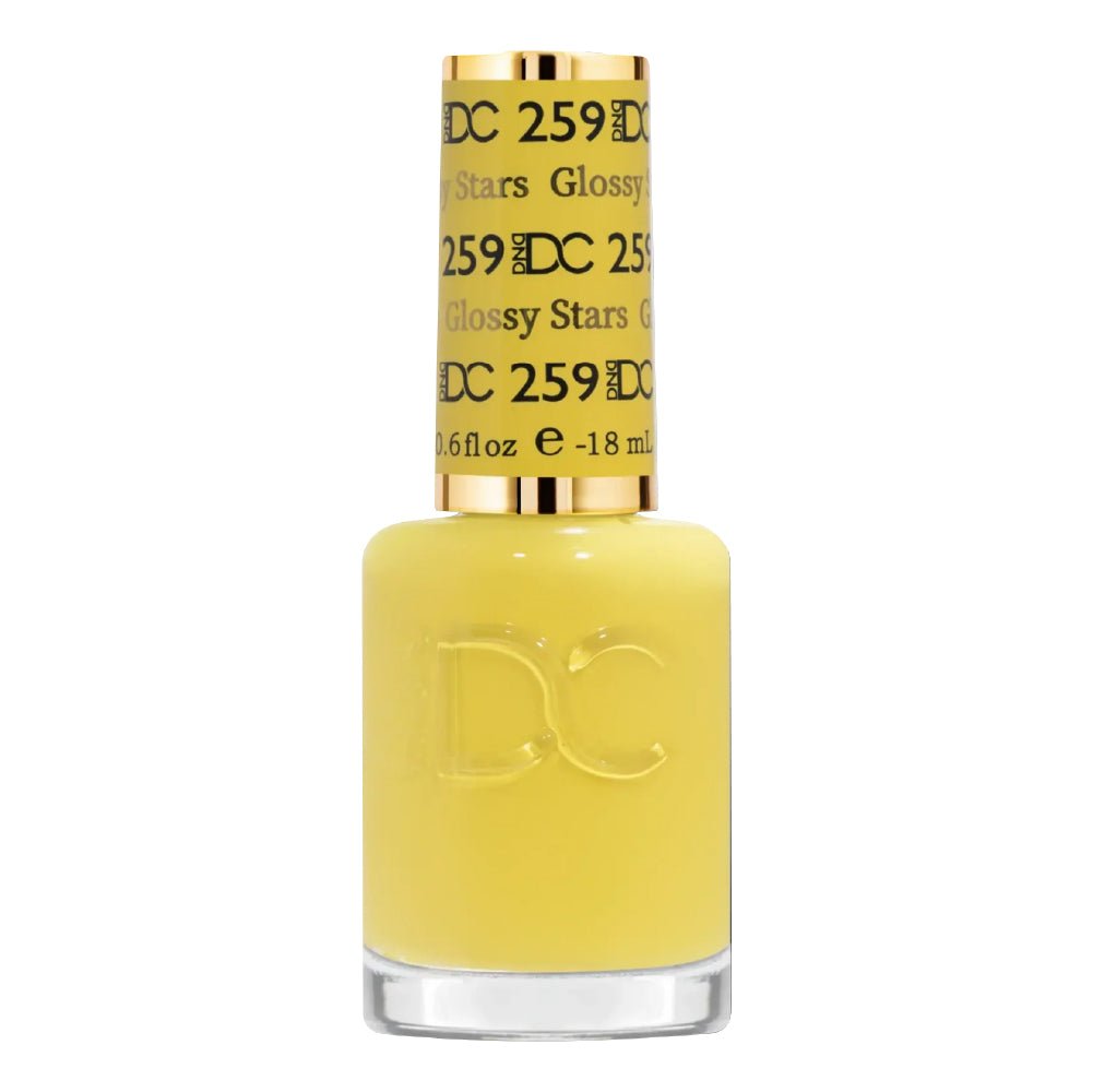 DND DC Gel Polish - 259 Glossy Stars - DTK Nail Supply