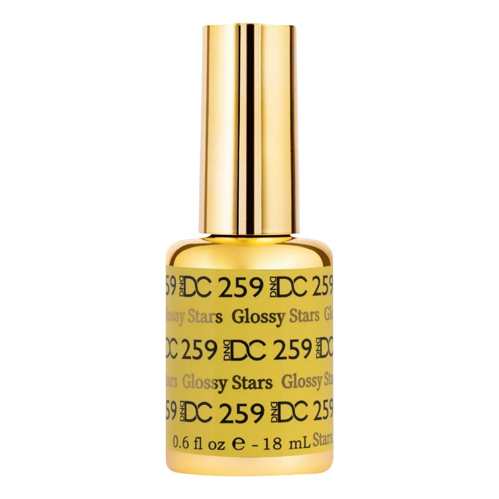 DND DC Gel Polish - 259 Glossy Stars - DTK Nail Supply