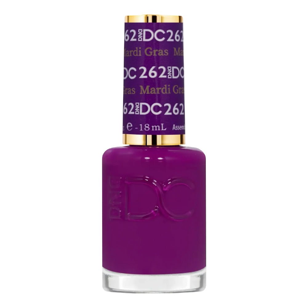 DND DC Gel Polish - 262 Mardi Gras - DTK Nail Supply