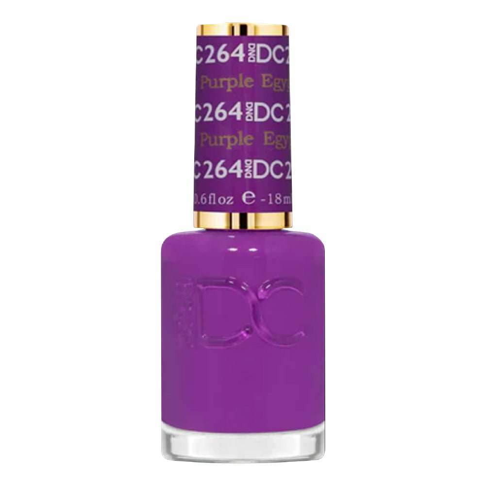 DND DC Gel Polish - 264 Egyptian Purple - DTK Nail Supply