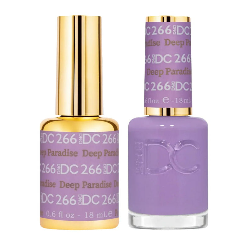 DND DC Gel Polish - 266 Deep Paradise - DTK Nail Supply