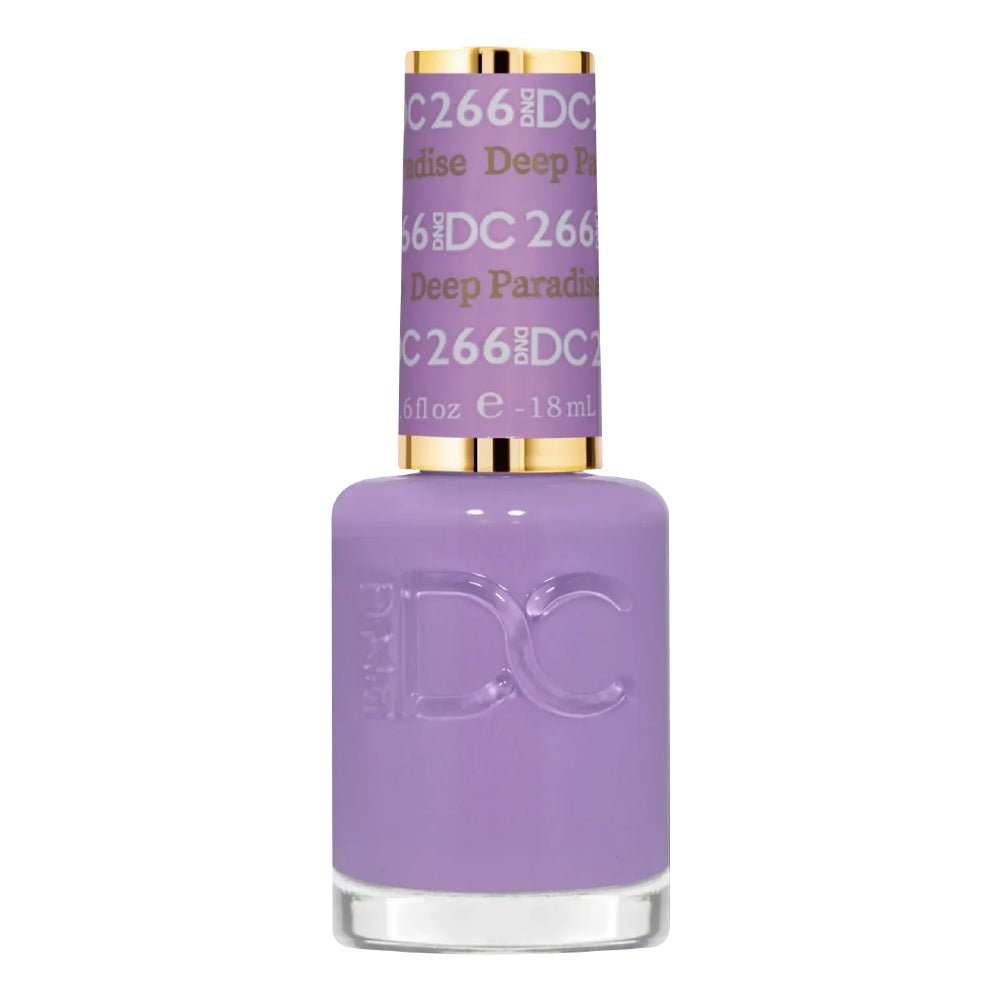 DND DC Gel Polish - 266 Deep Paradise - DTK Nail Supply