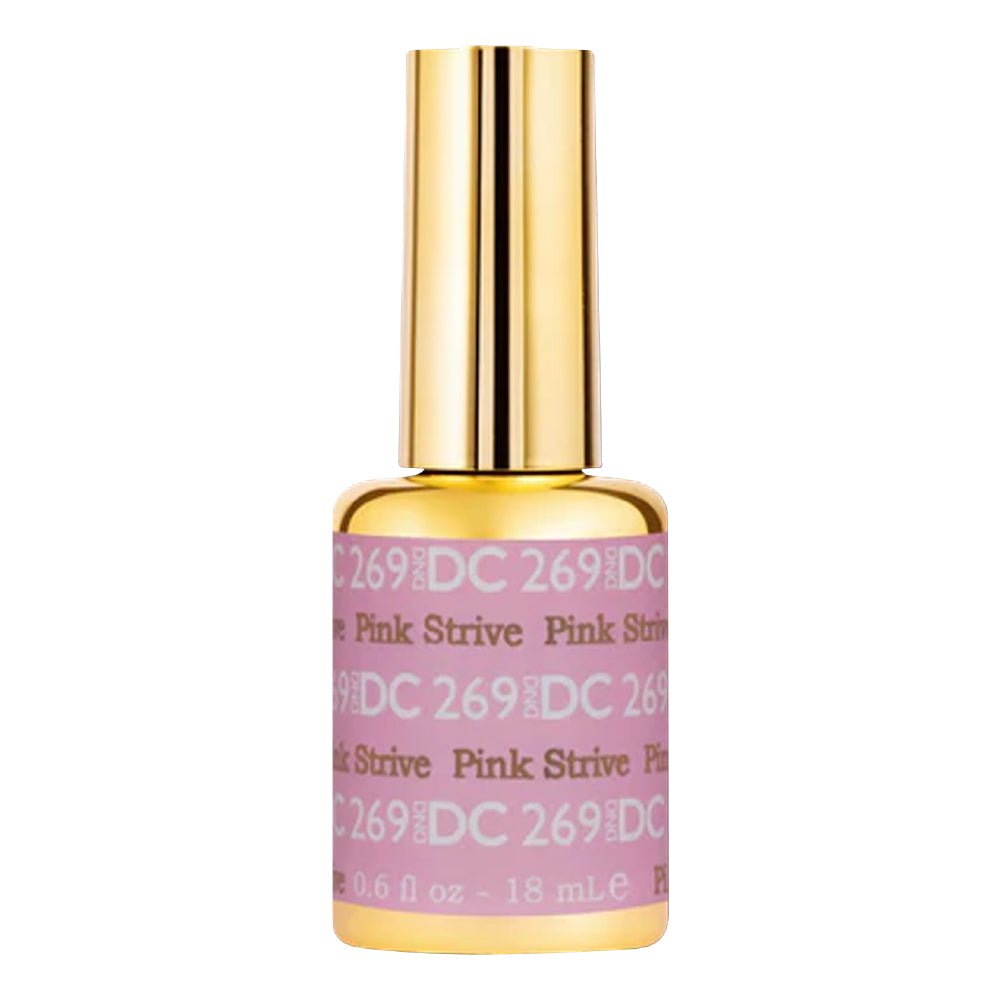 DND DC Gel Polish - 269 Pink Strive - DTK Nail Supply