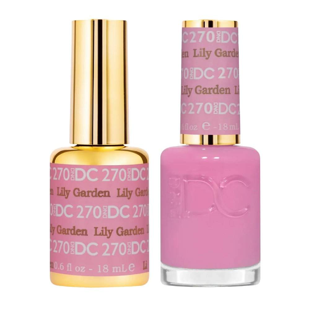 DND DC Gel Polish - 270 Lily Garden - DTK Nail Supply