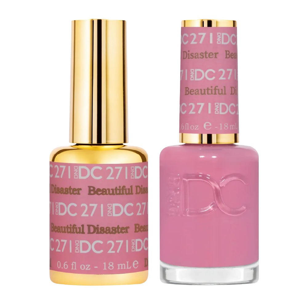 DND DC Gel Polish - 271 Beautiful Disaster - DTK Nail Supply