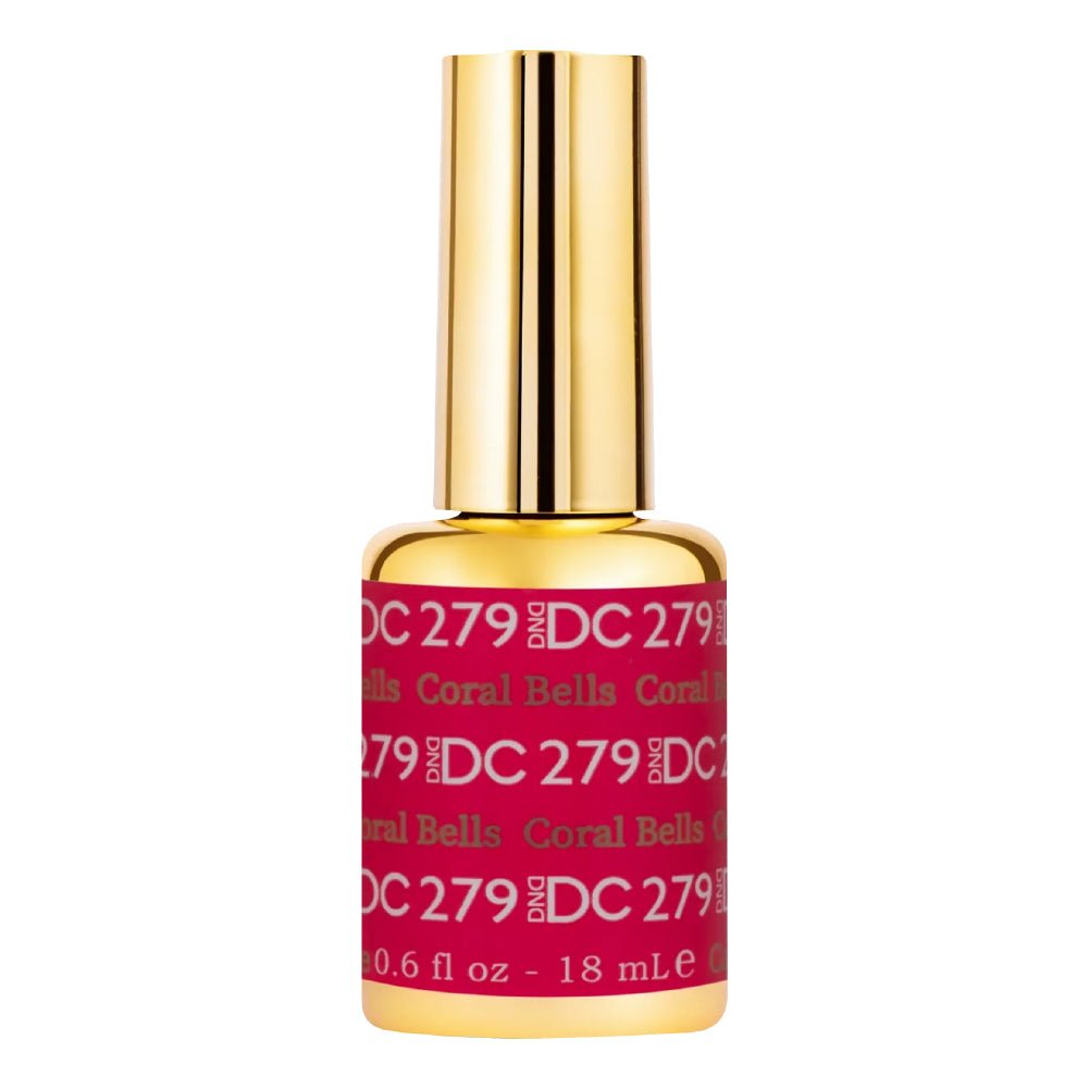 DND DC Gel Polish - 279 Coral Bells - DTK Nail Supply