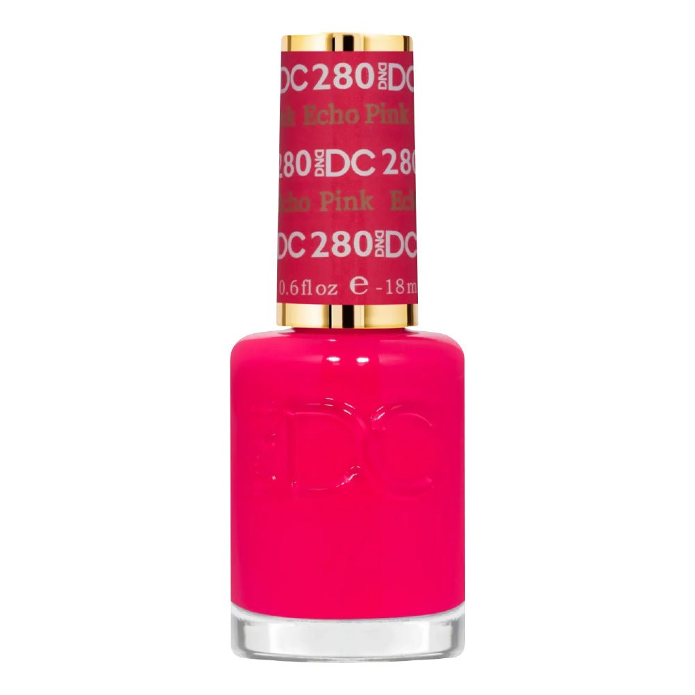 DND DC Gel Polish - 280 Echo Pink - DTK Nail Supply