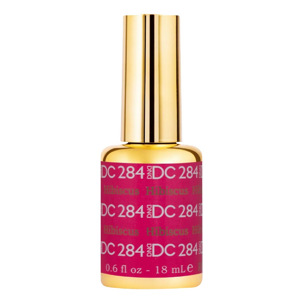 DND DC Gel Polish - 284 Hibiscus - DTK Nail Supply
