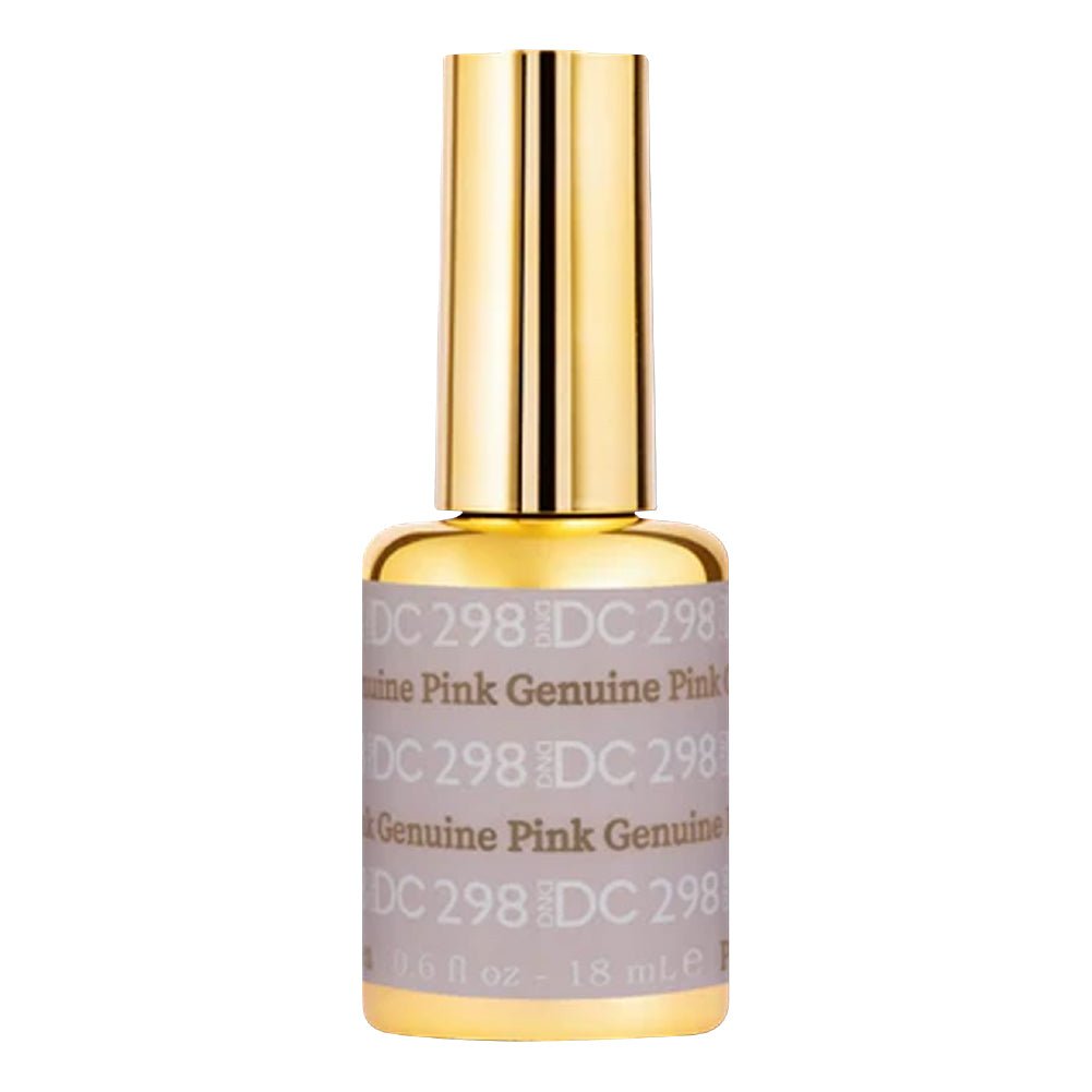 DND DC Gel Polish - 298 Genuine Pink - DTK Nail Supply