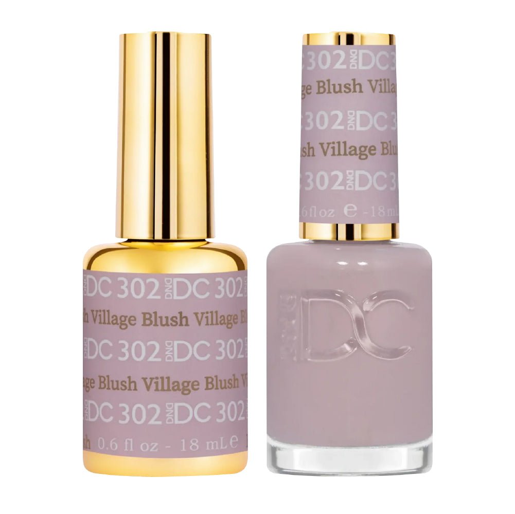 DND DC Gel Polish - 302 Blush Village - DTK Nail Supply