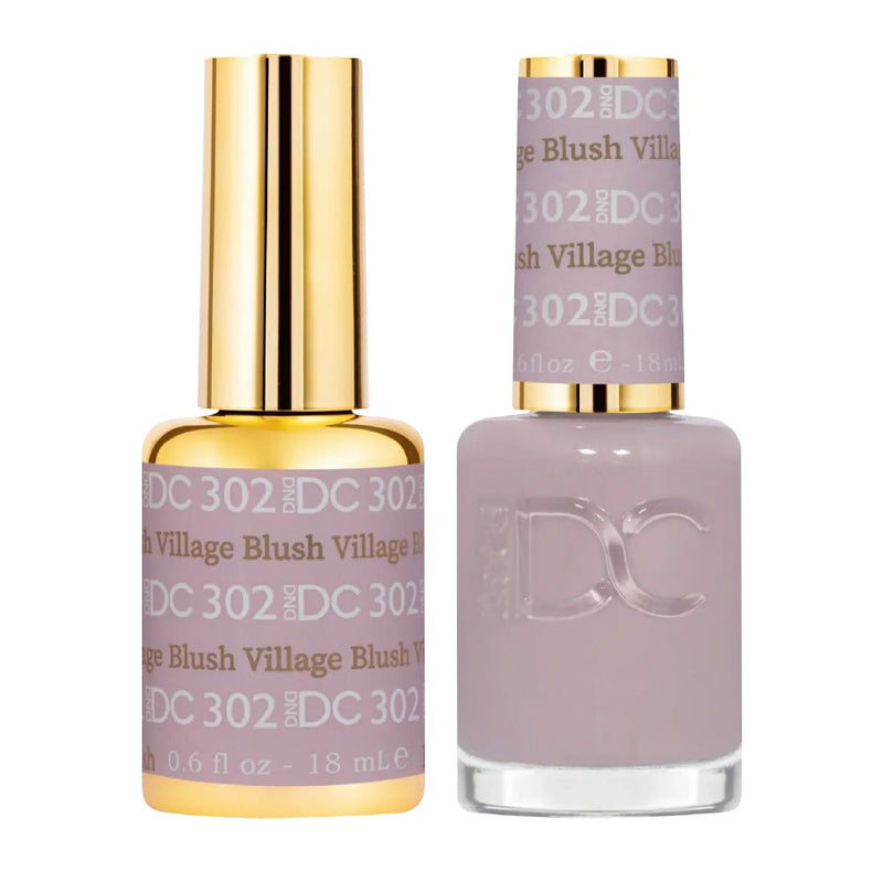 DND DC Gel Polish - 302 Blush Village - DTK Nail Supply