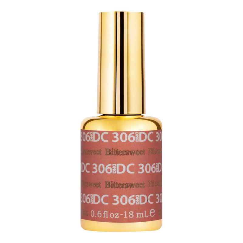 DND DC Gel Polish - 306 Bittersweet - DTK Nail Supply
