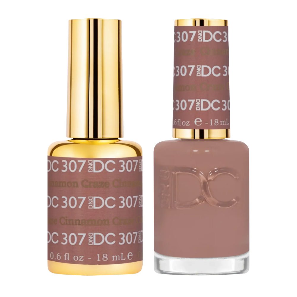 DND DC Gel Polish - 307 Cinnamon Craze - DTK Nail Supply