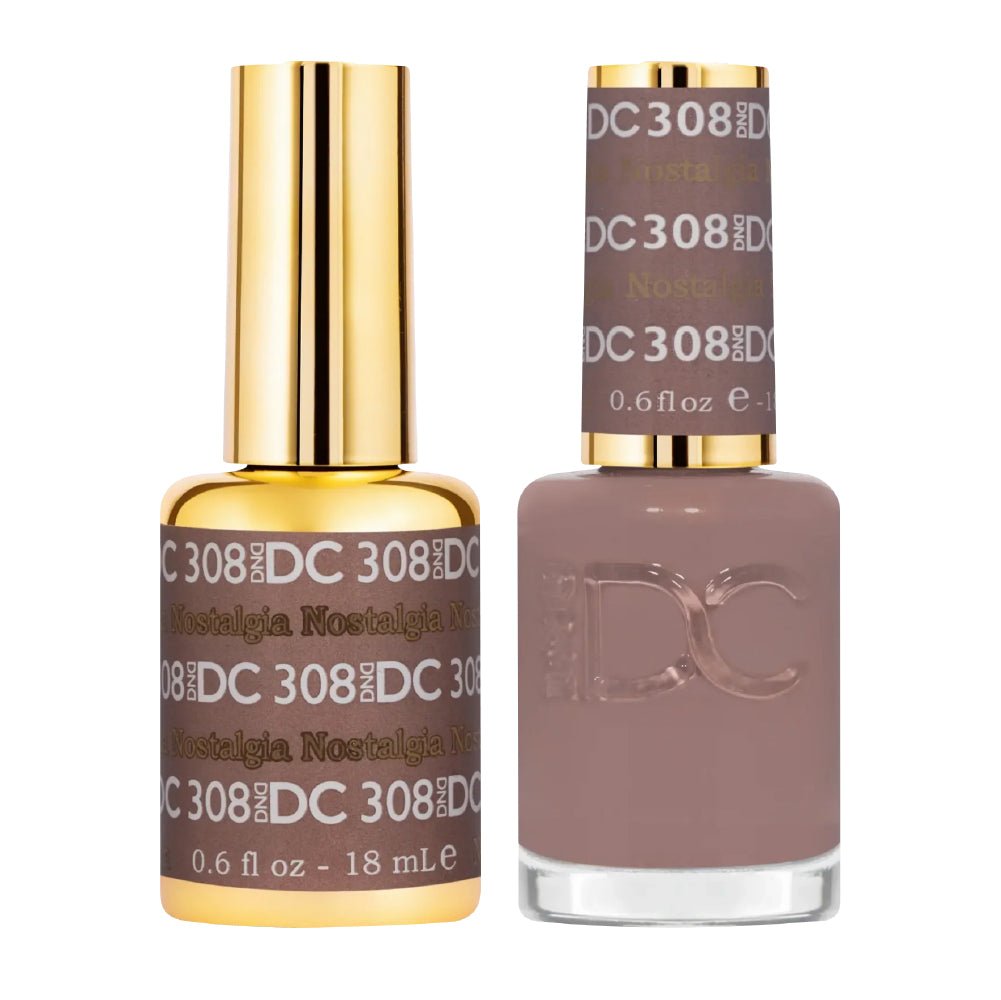 DND DC Gel Polish - 308 Nostalgia - DTK Nail Supply