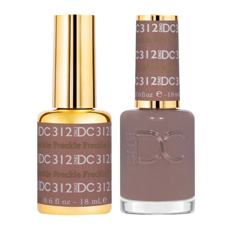 DND DC Gel Polish - 312 Freckle - DTK Nail Supply