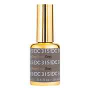 DND DC Gel Polish - 315 Foxy Gray - DTK Nail Supply