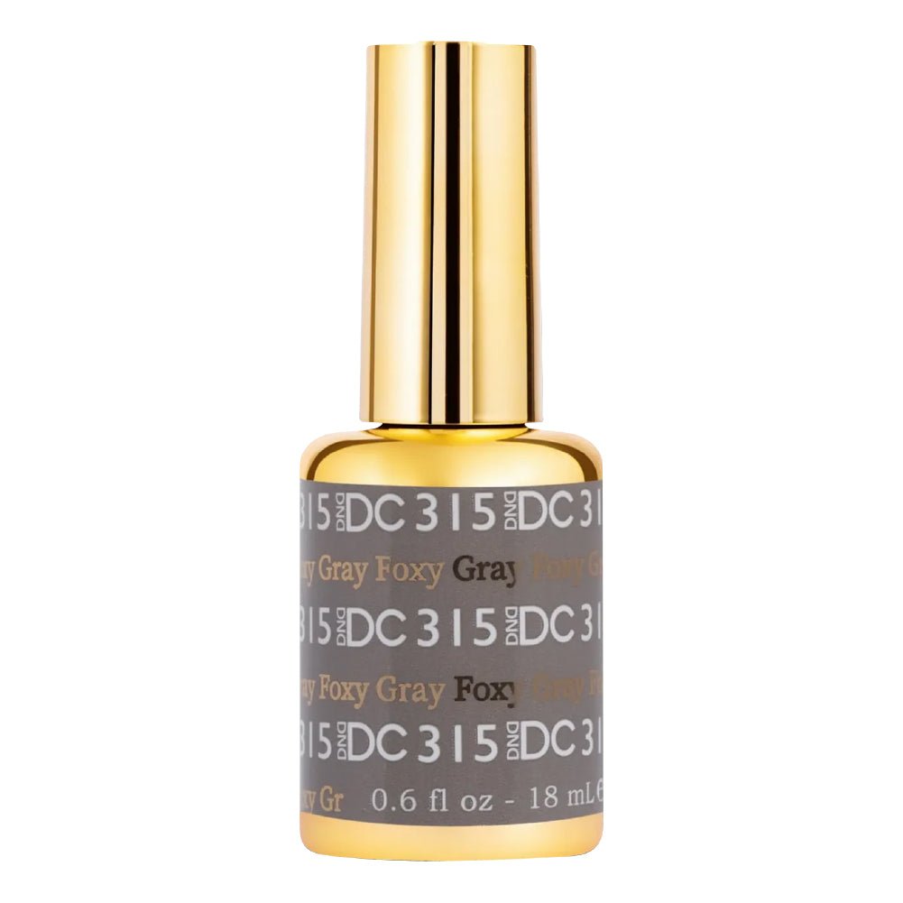 DND DC Gel Polish - 315 Foxy Gray - DTK Nail Supply