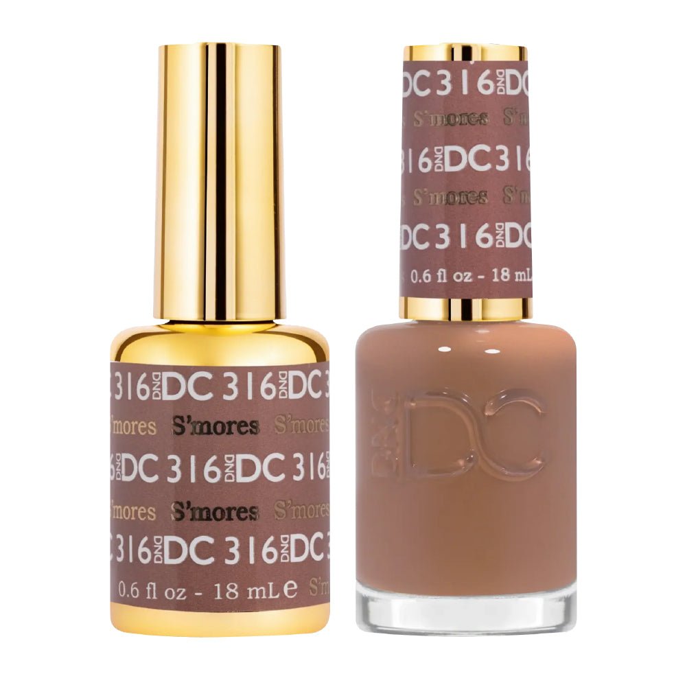 DND DC Gel Polish - 316 S’mores - DTK Nail Supply
