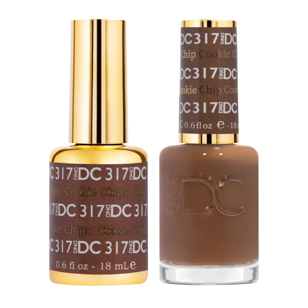 DND DC Gel Polish - 317 Cookie Chips - DTK Nail Supply