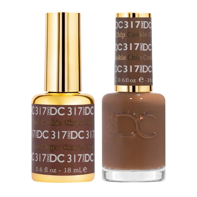 DND DC Gel Polish - 317 Cookie Chips - DTK Nail Supply
