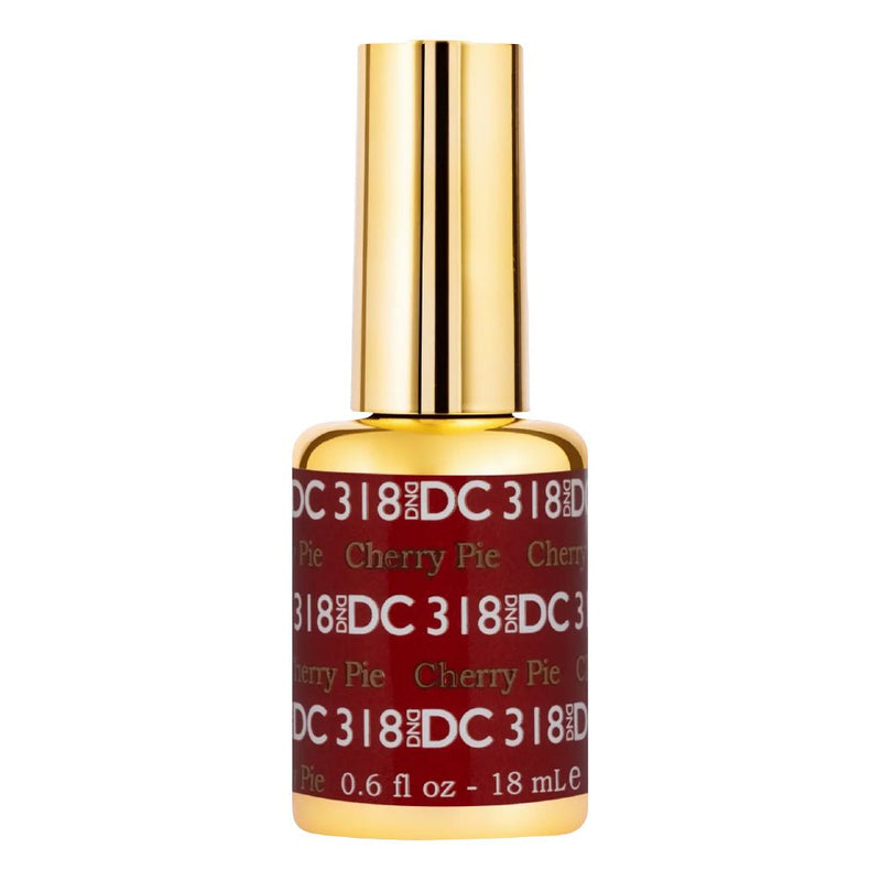 DND DC Gel Polish - 318 Cherry Pie - DTK Nail Supply