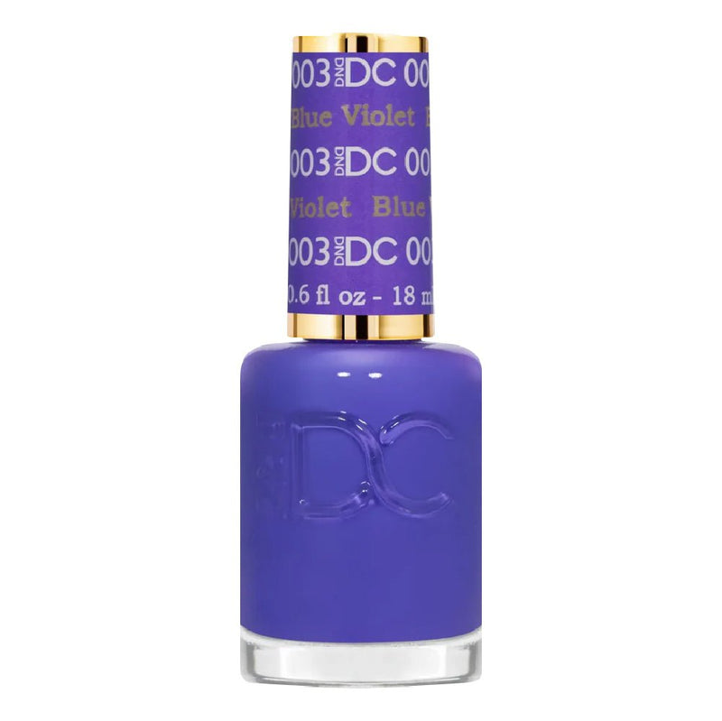DND DC Nail Lacquer - 003 Blue Violet - DTK Nail Supply