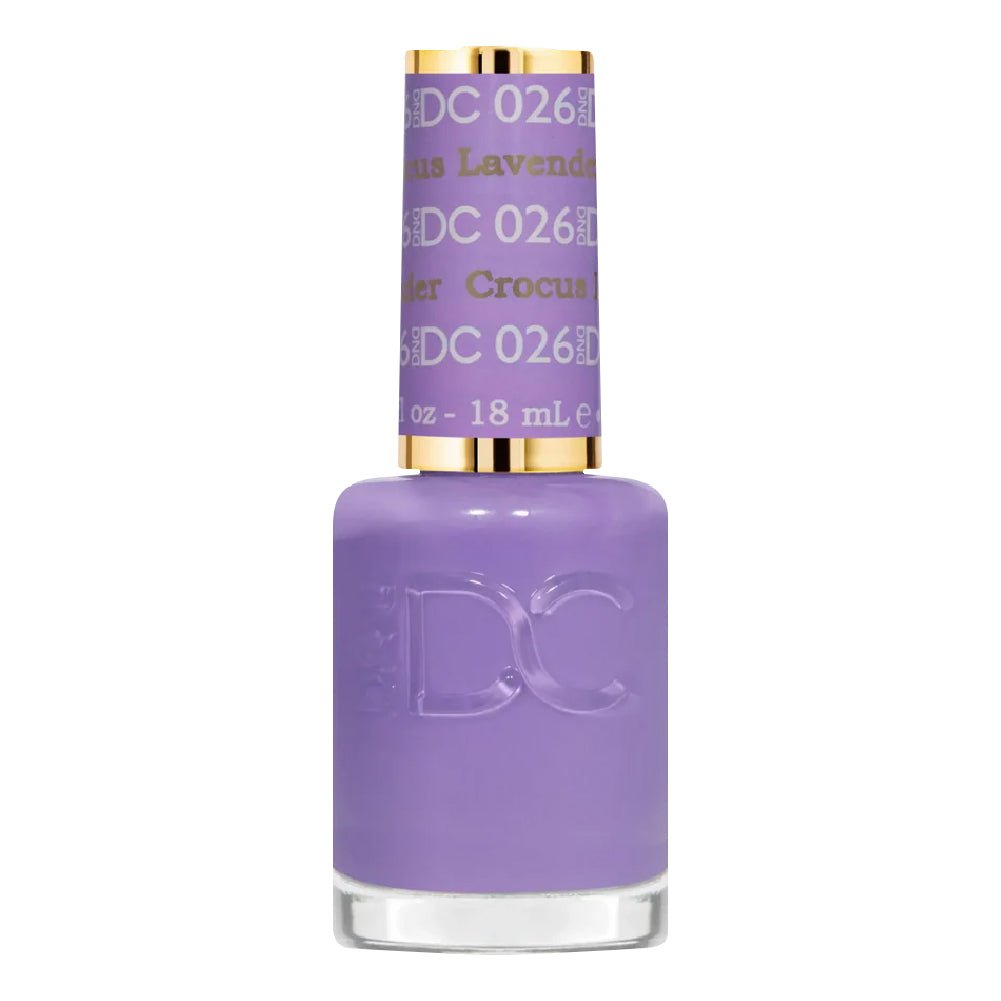 DND DC Nail Lacquer - 026 Crocus Lavender - DTK Nail Supply