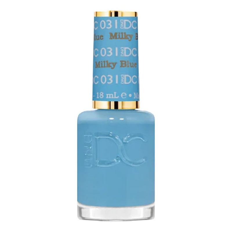 DND DC Nail Lacquer - 031 Milky Blue - DTK Nail Supply