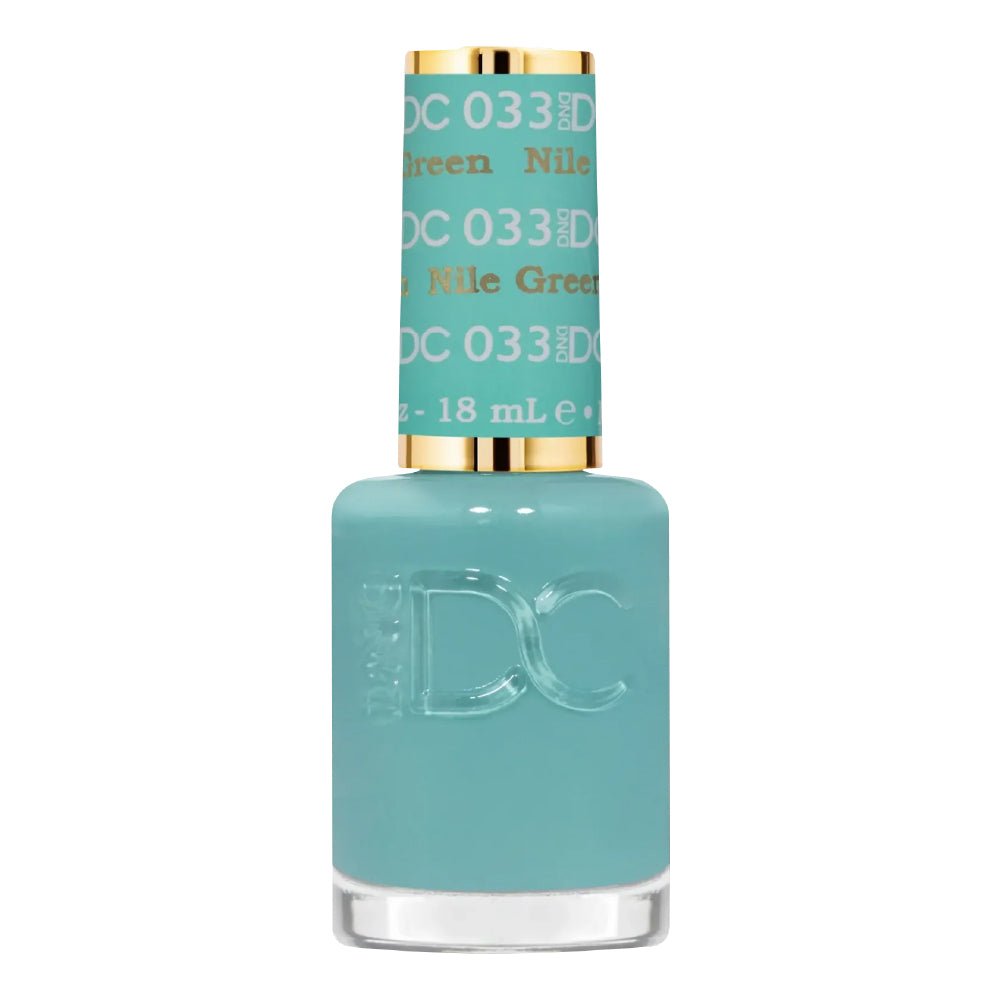 DND DC Nail Lacquer - 033 Nile Green - DTK Nail Supply