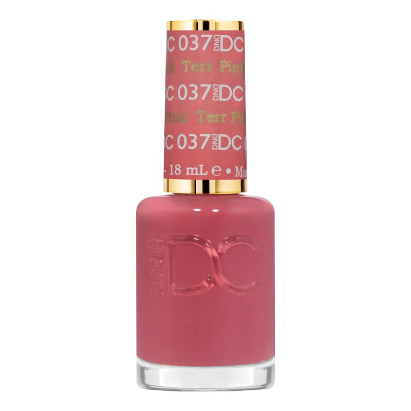 DND DC Nail Lacquer - 037 Terr Pink - DTK Nail Supply