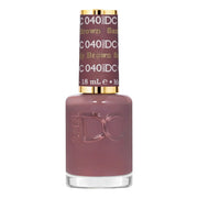 DND DC Nail Lacquer - 040 Sandy Brown - DTK Nail Supply