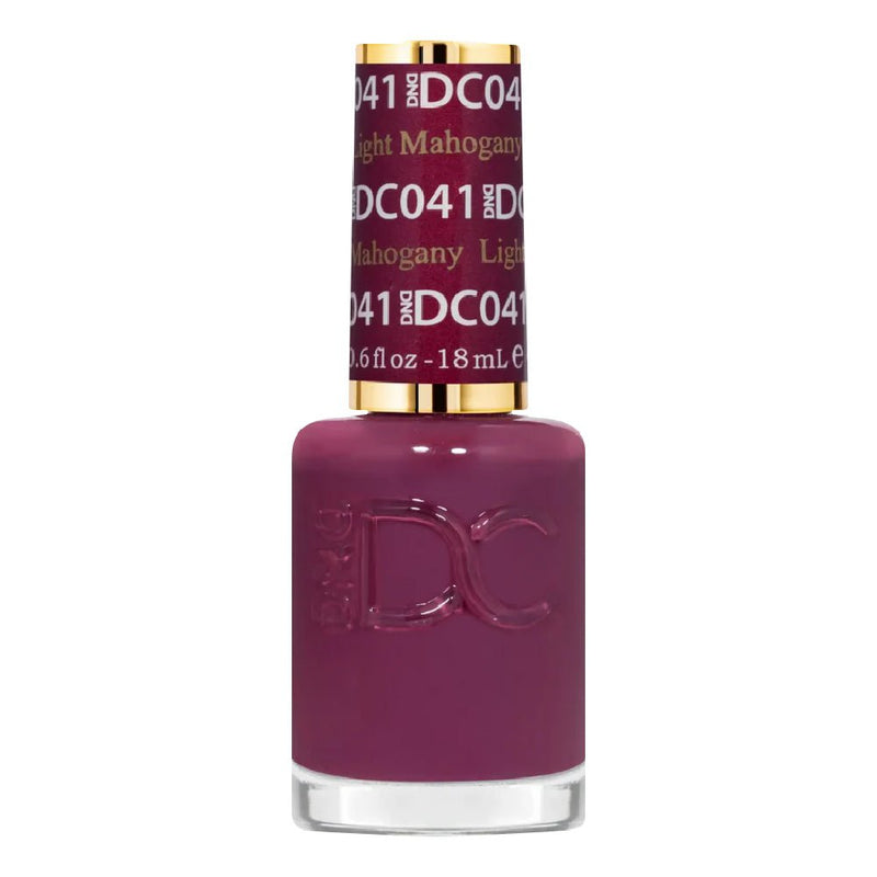 DND DC Nail Lacquer - 041 Light Mahogany - DTK Nail Supply