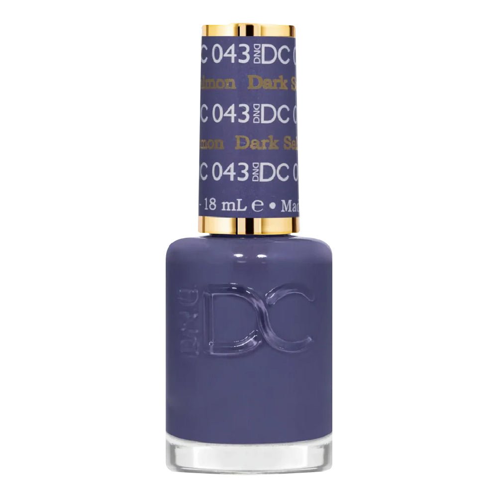 DND DC Nail Lacquer - 043 Dark Salmon - DTK Nail Supply