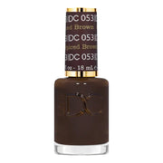 DND DC Nail Lacquer - 053 Spiced Brown - DTK Nail Supply