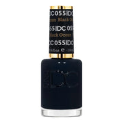 DND DC Nail Lacquer - 055 Black Ocean - DTK Nail Supply