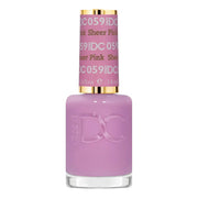 DND DC Nail Lacquer - 059 Sheer Pink - DTK Nail Supply