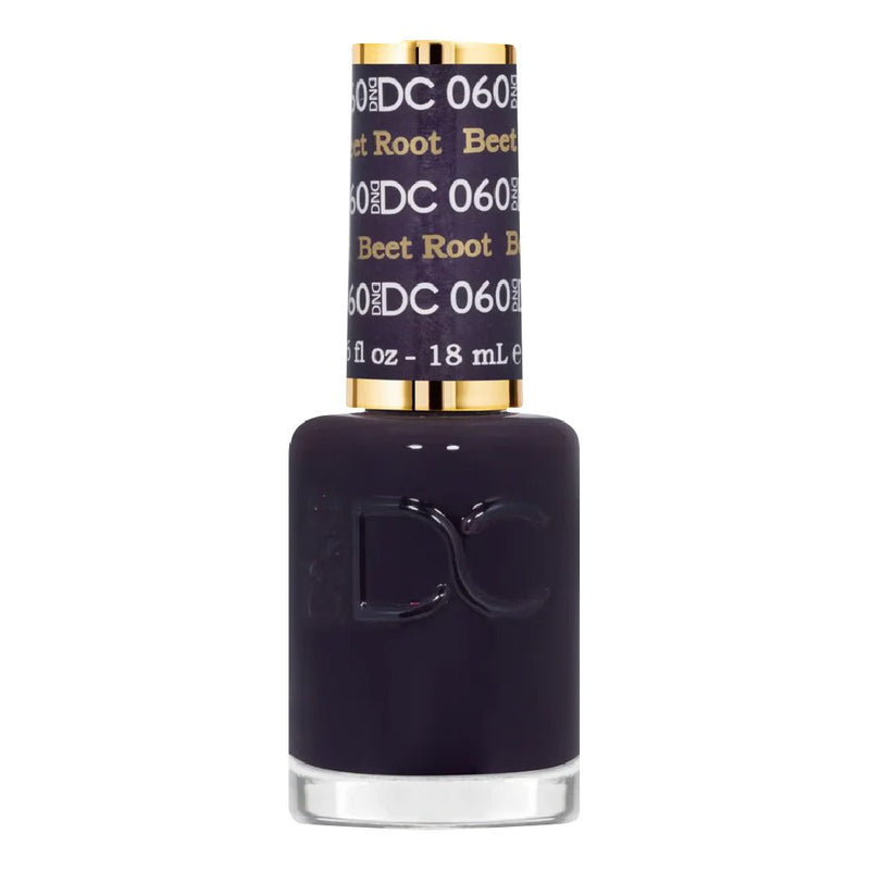 DND DC Nail Lacquer - 060 Beet Root - DTK Nail Supply